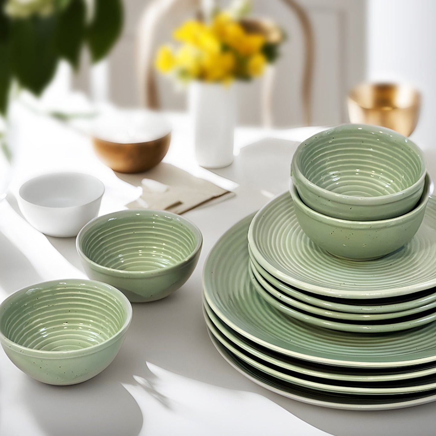 Celadon Green Bowl