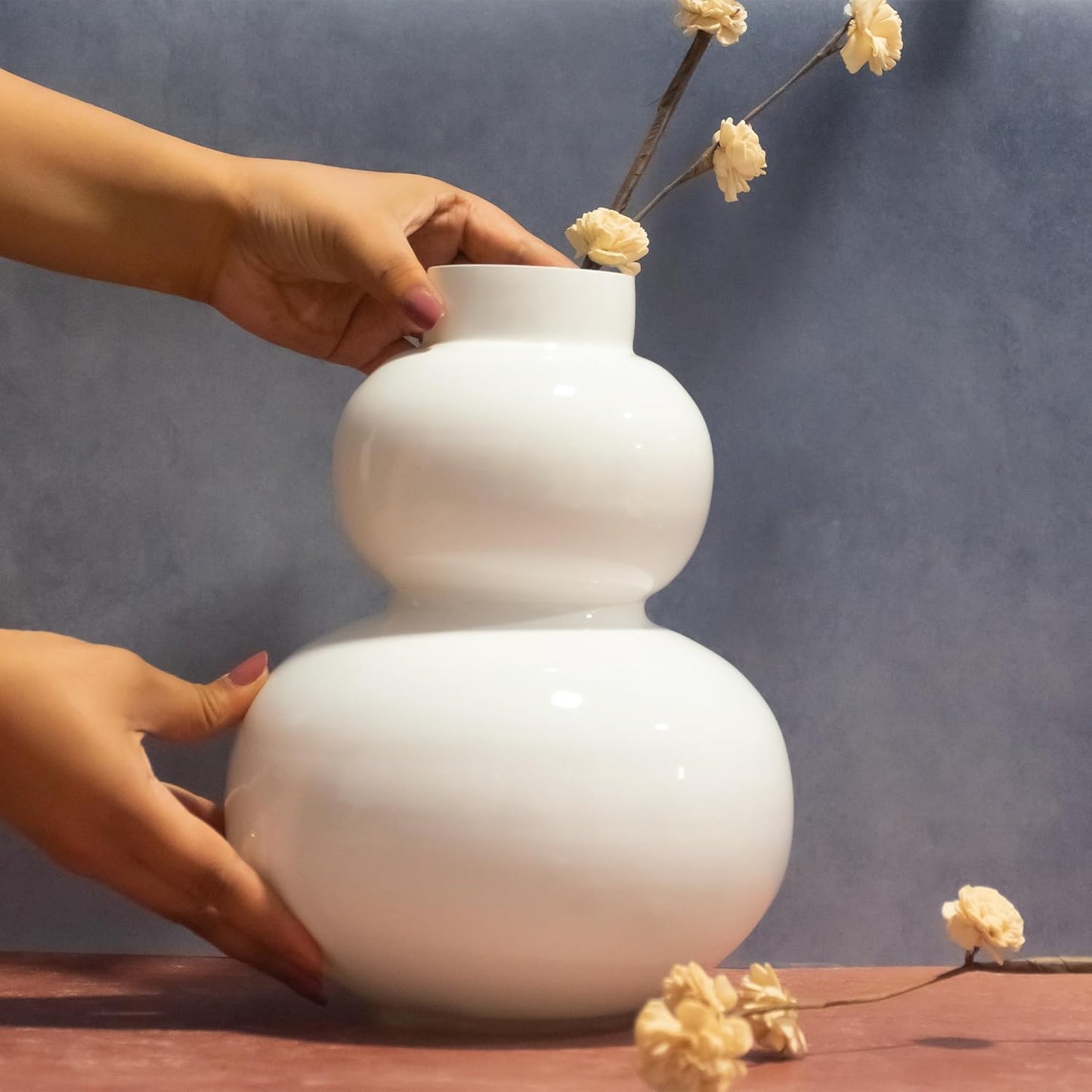 Glass vase