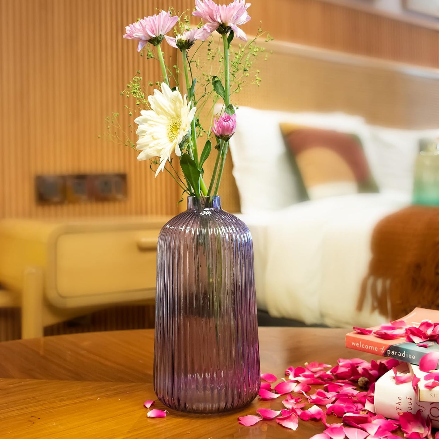 glass flower pot