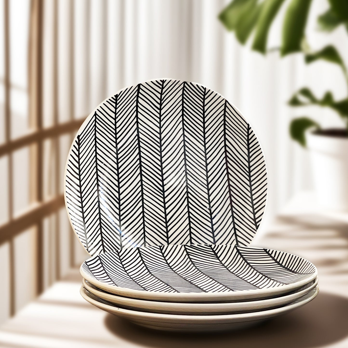 Chevron Dinner Set
