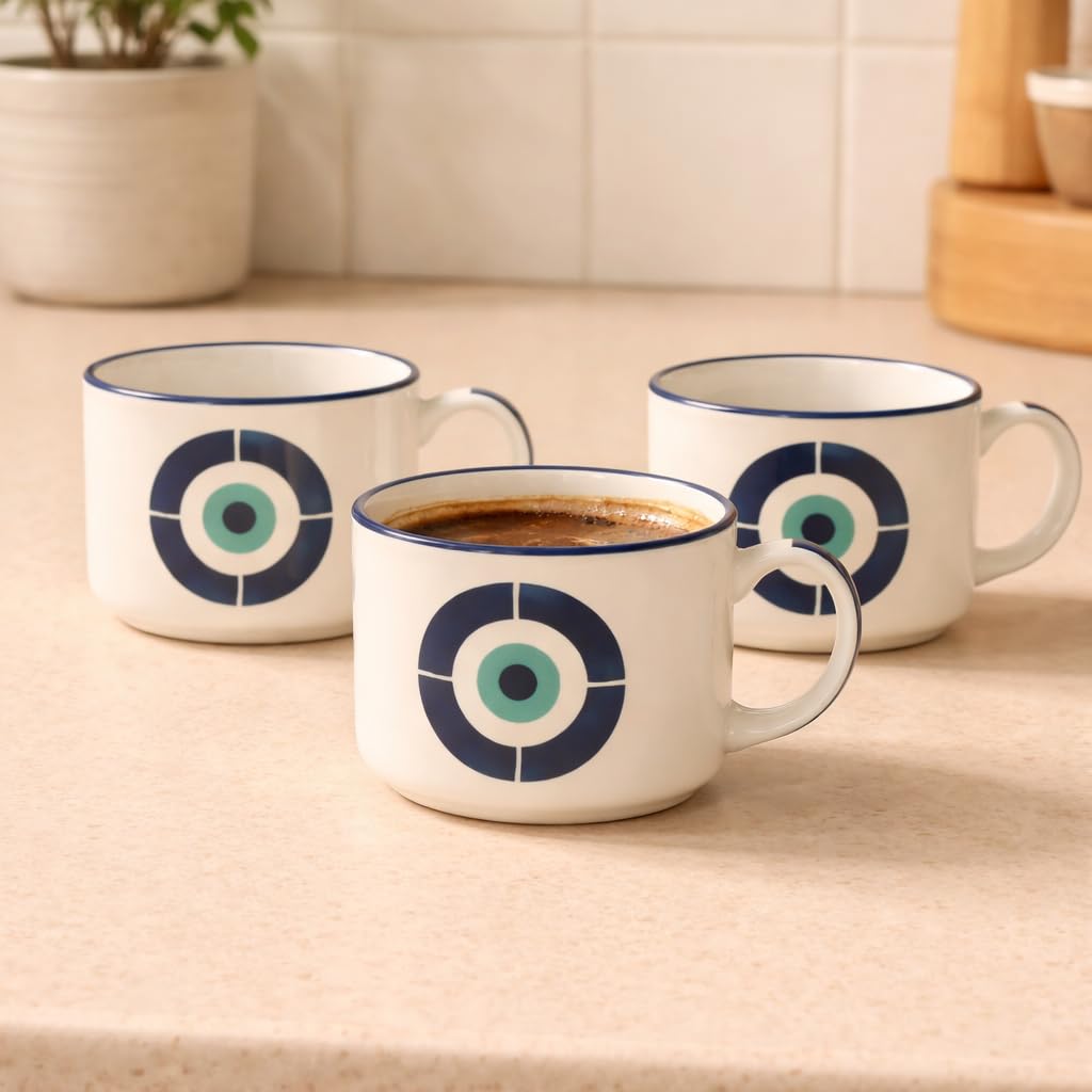Evil Eye Teacups | Set Of 6