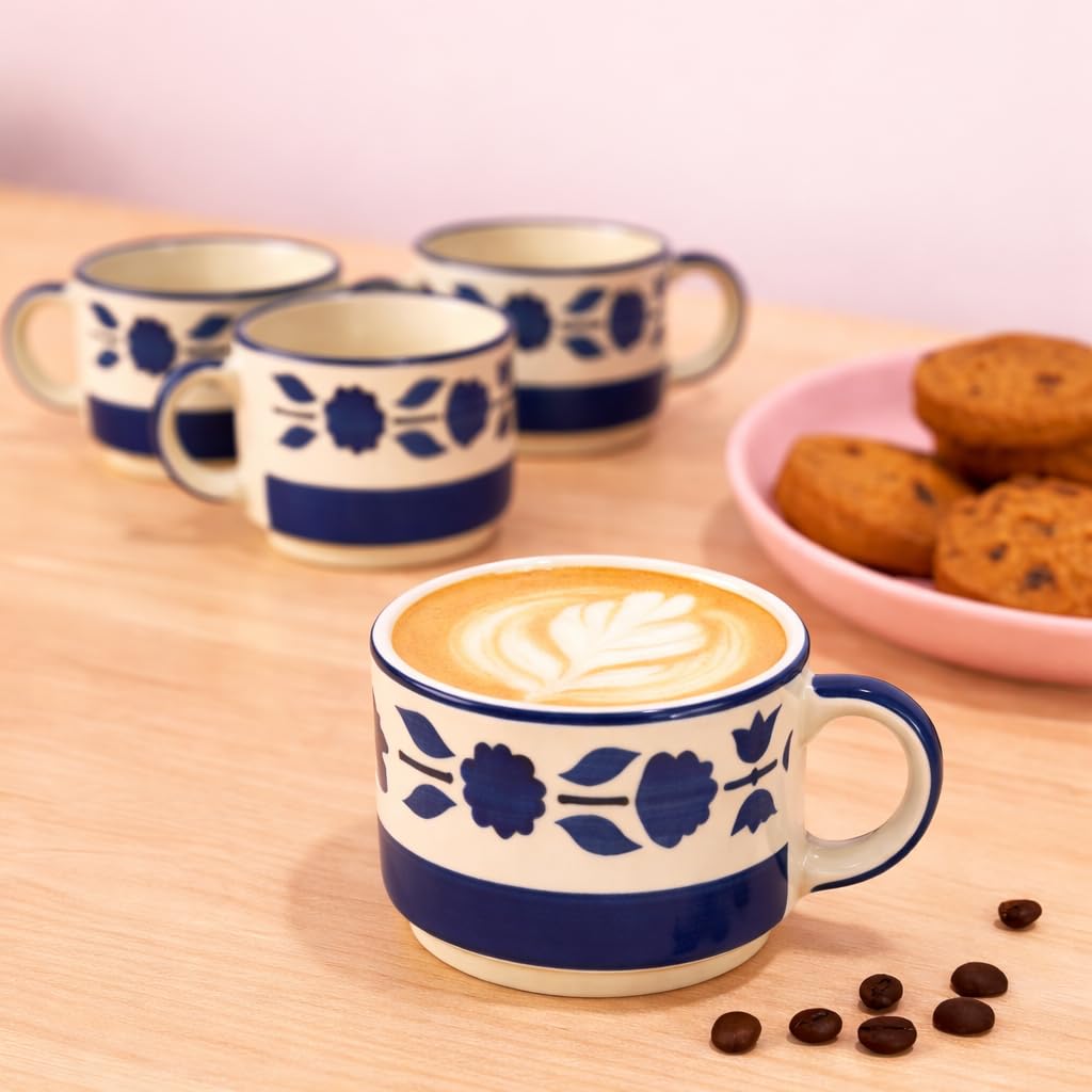 Floral Teacups | Set Of 6
