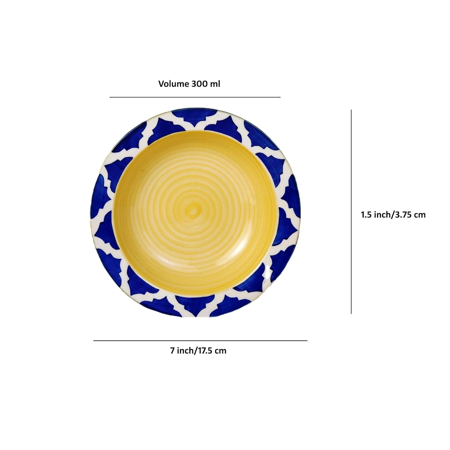 Moroccan Pasta Plates - Set of 2