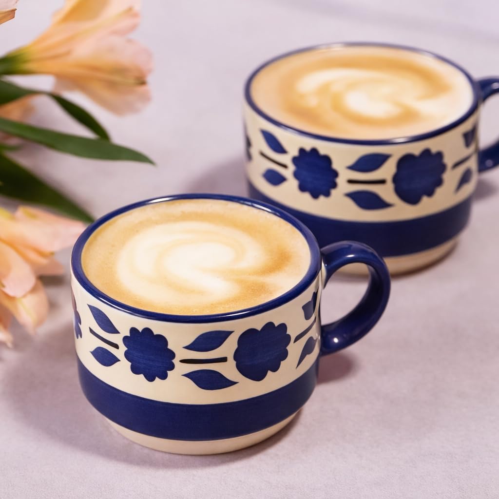 Floral Teacups | Set Of 6