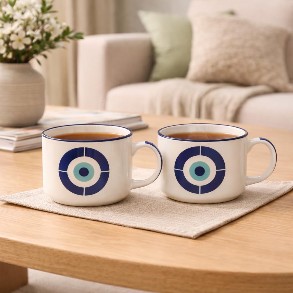 Evil Eye Teacups | Set Of 6