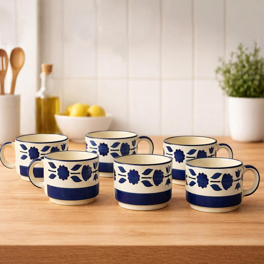 Floral Teacups | Set Of 6